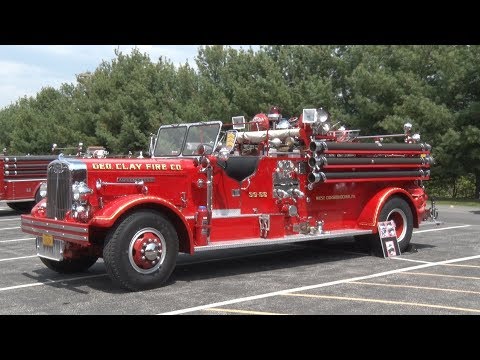 2018 Apple Blossom Festival Antique Fire Truck Show Winchester Va 5/4/18
