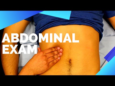 Abdominal Examination - OSCE Exam Demonstration