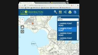 Using the Public Parcel Viewer: Searching for a Parcel by Address or Map and Lot Number