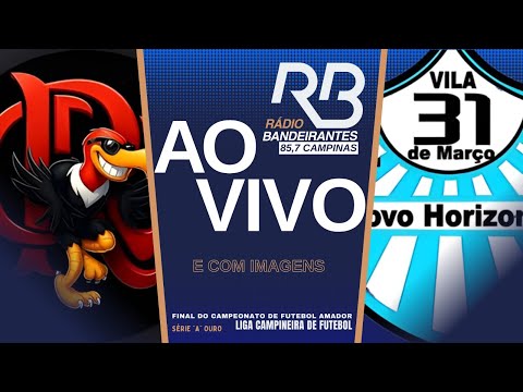 🔴 Flamengo Sta. Mônica x 31 Novo Horizonte - Final Amador 2025 - 14/12/2025 - Com Carlos Batista