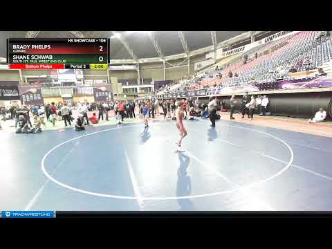 106 Lbs Cons. Round 2 - Brady Phelps, Illinois Vs Shane Schwab, South St. Paul Wrestling Club Ae7c