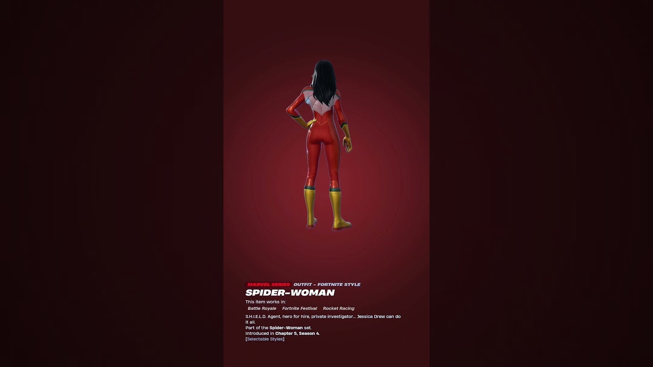 *RETURNING* SPIDER WOMAN LAST SEEN 103 DAYS AGO!. Tags: #fortnite #2025 #itemshop #spiderwoman