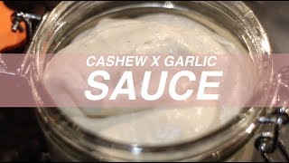 CASHEW AND GARLIC DRESSING