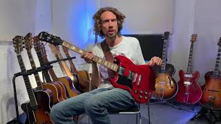 Video thumbnail for Epiphone SG G-400 Demo (My Guitars #1) by Gustav Lundgren
