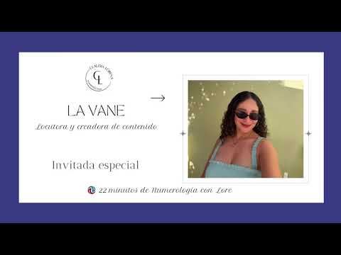 AFN 22 Minutos de Numerología con Lore - 13 de Agosto 2026