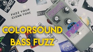 Video thumbnail for Colorsound: Bass Fuzz - On Bass (duh) by Theo And His Pedals