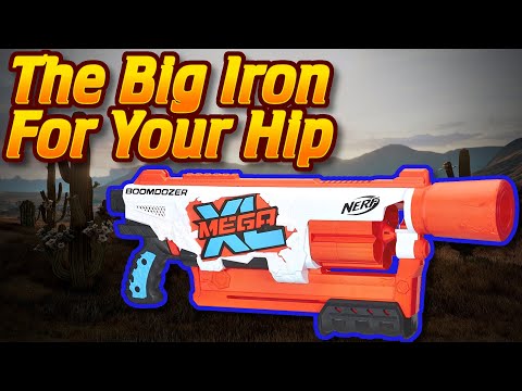 Honest Review: NERF Mega XL Boomdozer (A REAL HAND CANNON!!!)