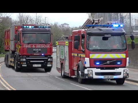 *RARE* High Volume Pump + Bolton Second Pump Responding - Greater Manchester Fire And Rescue Service