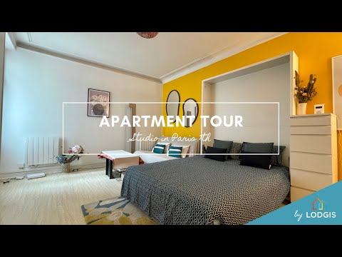 Apartment Tour // Furnished  30m2 in Paris – Ref : 10724330