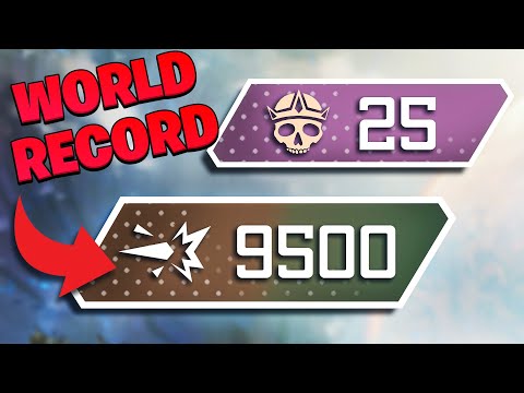 MOST DAMAGE EVER in Apex Legends (Heirloom Giveaway)