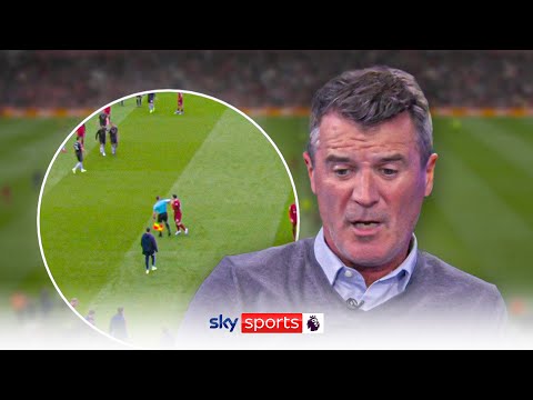 'What a BABY!' | Roy Keane REACTS to Andy Robertson's clash with Assistant Referee