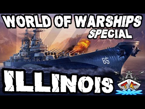 Illinois T9/US/BB im "HARDCORE SPECIAL"⚓️ in World of Warships 🚢