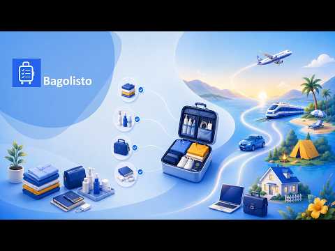 Bagolisto: Travel Packing List video thumbnail