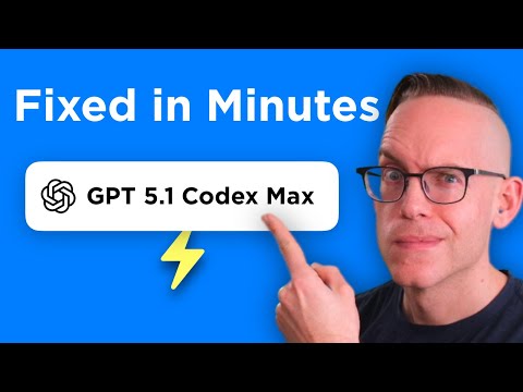 Codex 5.1 Max Fixed My App in Minutes thumbnail