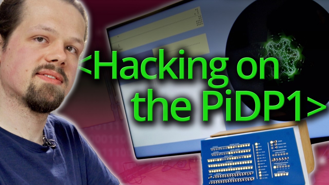 Hacking on the PDP1 Raspberry Pi Emulator - Computerphile