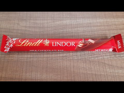 Unwrapping/Lindt/Lindor/Milk Chocolate bar 🍫