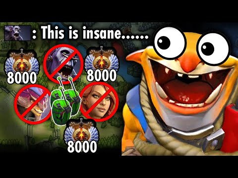 This is insane! How TOP RANK 9K Techies Bullying 8K MMR Radiant No Mercy | Techies Official