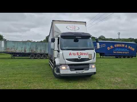 2012 Renault Midlum 270 4x2 Curtainside Rigid, Entered into Auction