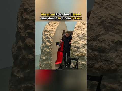 Eine Woche im Felsen gelebt