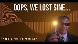 What if we forget sine?