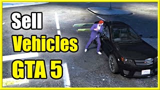 How to Sell Stolen Vehicles & Make Money Fast in GTA 5 Online (New Player Tutorial!)