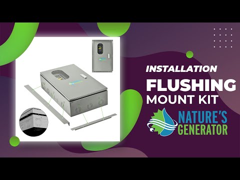 How to Install the Flush Mounting Kit on Automatic Transfer Switch