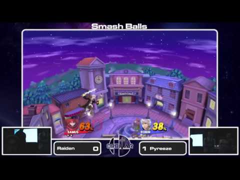 Pyreeze (Samus) vs Raiden (Lucina, Robin) - Smash Ball Celebracket - Orbitar 17