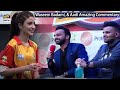 Kinza Hashmi On Fire - Waseem Badami & Aadi Amazing Commentary - ARY Celebrity League