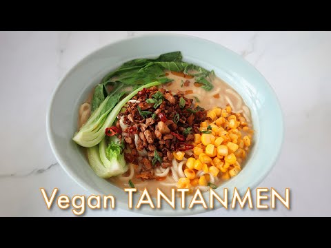 Vegan Tantanmen Ramen | Vegan Creamy Ramen Recipe