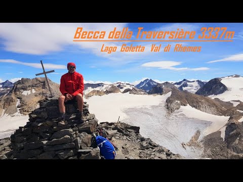 Becca Traversière 3337m Lago Goletta Valle di Rhemes (AO) 25 Agosto 2020
