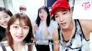 Meeting with Jun K   TWICE ENG SUB