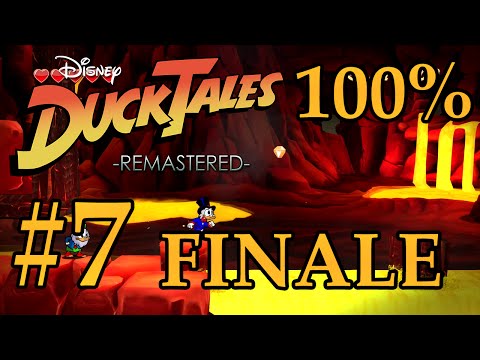 DuckTales: Remastered - Mount Vesuvius (Ep.7) FINALE-100%WALKTHROUGH(All Gems,Extreme Mode,No Death)
