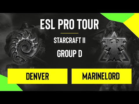 SC2 - Denver vs MarineLord - DreamHack SC2 Masters: Fall -  Group D - EU