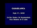 CASABLANCA 1942 Inicio VHS España Con Introducción De José Luis Garci