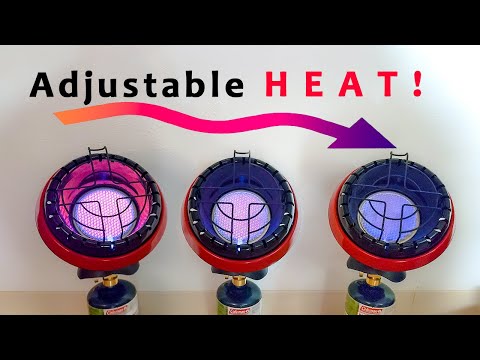 Little Buddy Heater Adjustable Output Mod | Mr. Heater Hack