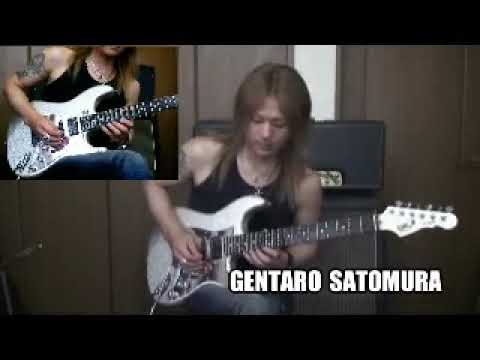 GENTARO SATOMURA - GUITAR SOLO 215 (Attack Of The Aliens - Neo Classical Sweep)