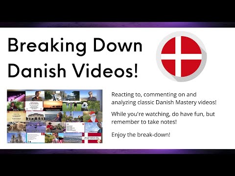 Breaking Down Danish Videos! (Grammar, double meaning, etc.)