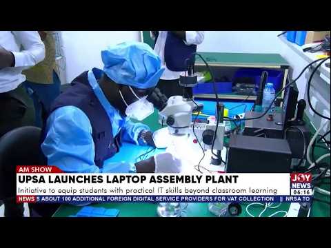 UPSA launches laptop assembly plant to equip students with practical IT skills beyond the classroom