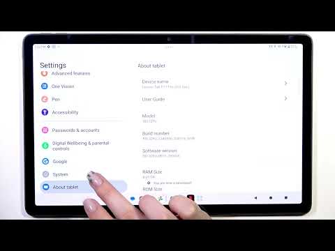 LENOVO Tab P11 Pro – How to Enable or Disable Automatic Software Update