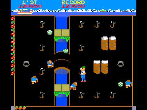 Arcade Game: Kick Boy (1983 Nichibutsu)