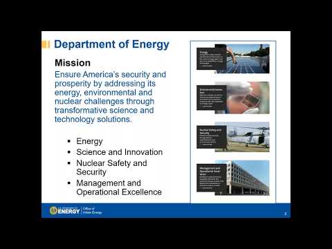 2020 Energy Infrastructure Deployment on Tribal Lands FOA Informational Webinar