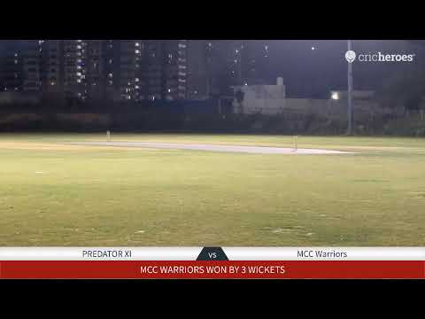 Live Cricket Match | MCC Warriors vs PREDATOR XI | 14-May-23 04:18 PM | Friendship Summer cup sessio