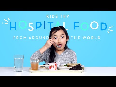 Kids Try Hospital Food From Around The World | Kids Try | HiHo Kids