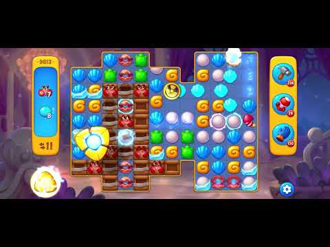 Fishdom level 9613 no boosters フィッシュダム ノーマル