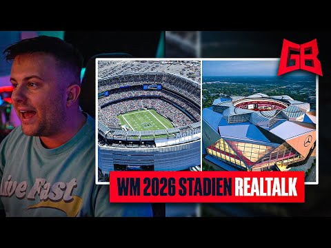 10/10 STADIEN 😍 GamerBrother REAGIERT auf WM 2026 STADIEN 🇺🇸