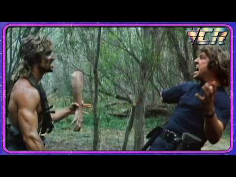 BEATEN TO DEATH WITH HIS OWN ARM | Deadly Prey (1987) Scene