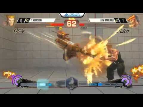EVO 2015 - USF4 Gamerbee vs knuckle du