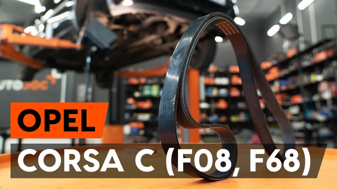 Jak vyměnit drážkový řemen na Opel Corsa C – návod k výměně