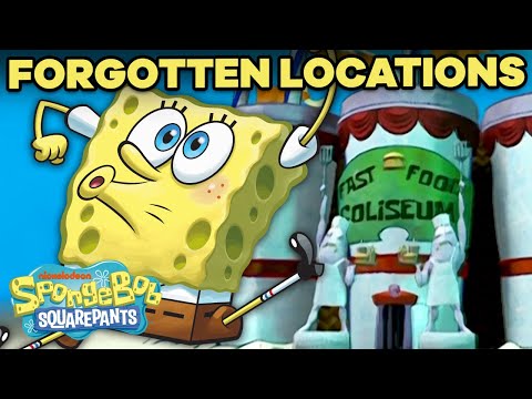 40最もOBSCUREビキニボトムの場所？スポンジボブ (40 Most OBSCURE Bikini Bottom Locations ? SpongeBob)