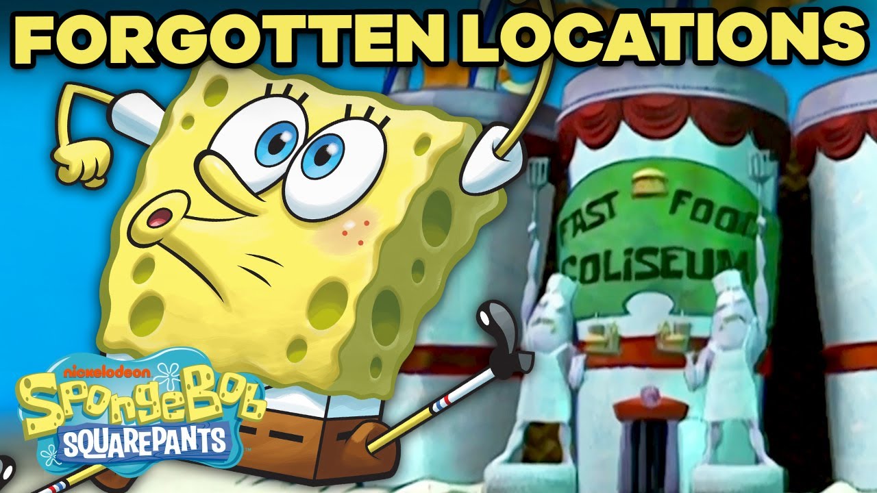 40 Most OBSCURE Bikini Bottom Locations 🎣 SpongeBob